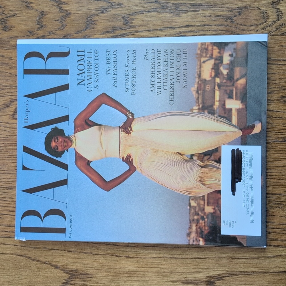 Harper's Bazaar Magazine The Icons Issue Naomi Campbell Is Still On Top Sept2024